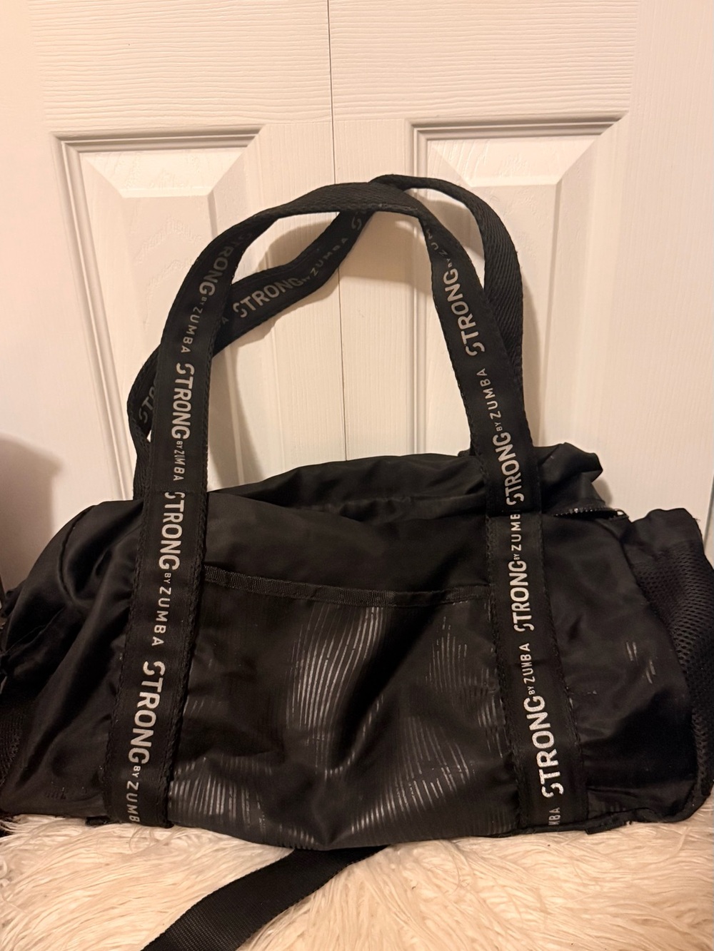 Black Zumba Strong Nation Duffle Bag